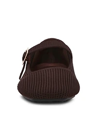 Anne Klein Women's Mabel Knit Mary Jane Flats