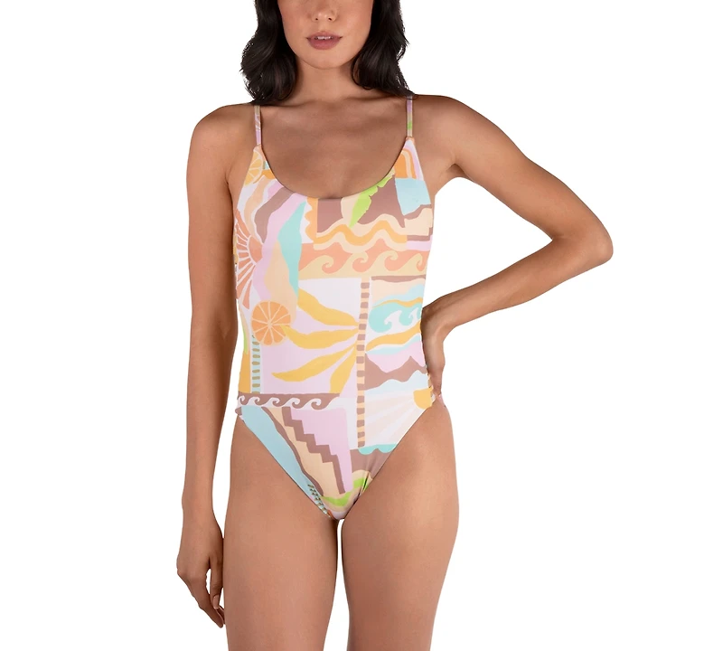Hurley Juniors' Vacay Dreams One-Piece Swimsuit