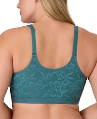 Bali Women's Breathe Lace-Overlay Bralette Dfcmbr