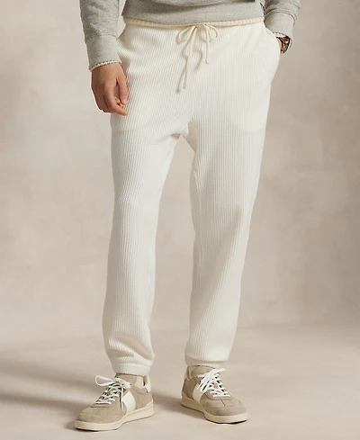 Polo Ralph Lauren Men's Waffle-Knit Fleece Sweatpants