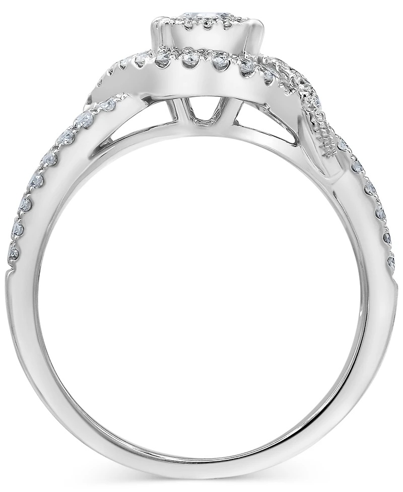 Diamond Engagement Ring (3/4 ct. t.w.) in 14k White Gold