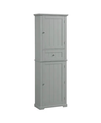 Casainc 67.7"H Tall Bathroom Cabinet with Drawer, Adjustable Shelf, Painted Mdf