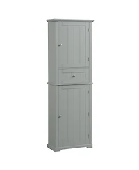 Casainc 67.7"H Tall Bathroom Cabinet with Drawer, Adjustable Shelf, Painted Mdf