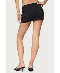 Edikted Women's Ashlyn Ring Chain Mini Skirt