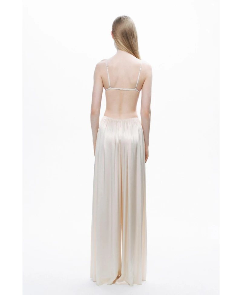 Nocturne Women's Flowy Wide-Leg Pants