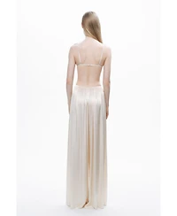 Nocturne Women's Flowy Wide-Leg Pants