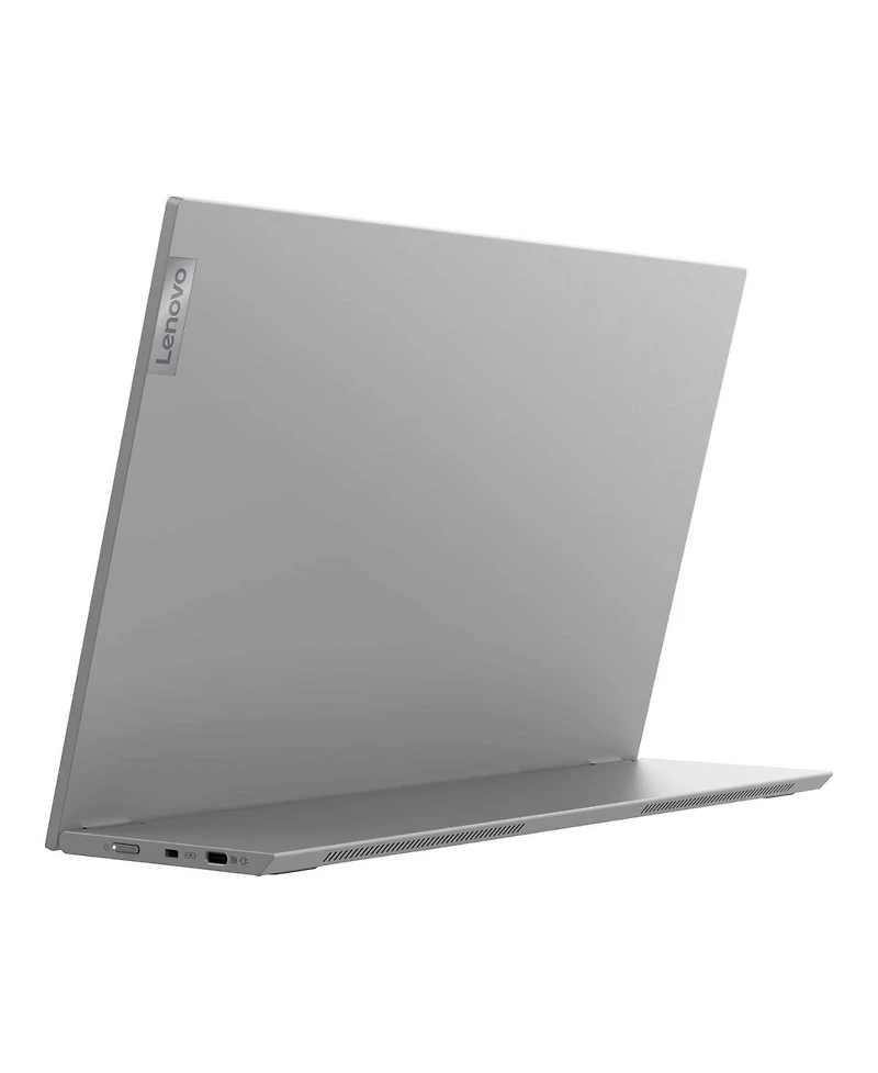 Lenovo L15 15.6" 16:9 Full Hd Portable Usb-c Ips Wled Lcd Monitor, Raven Black