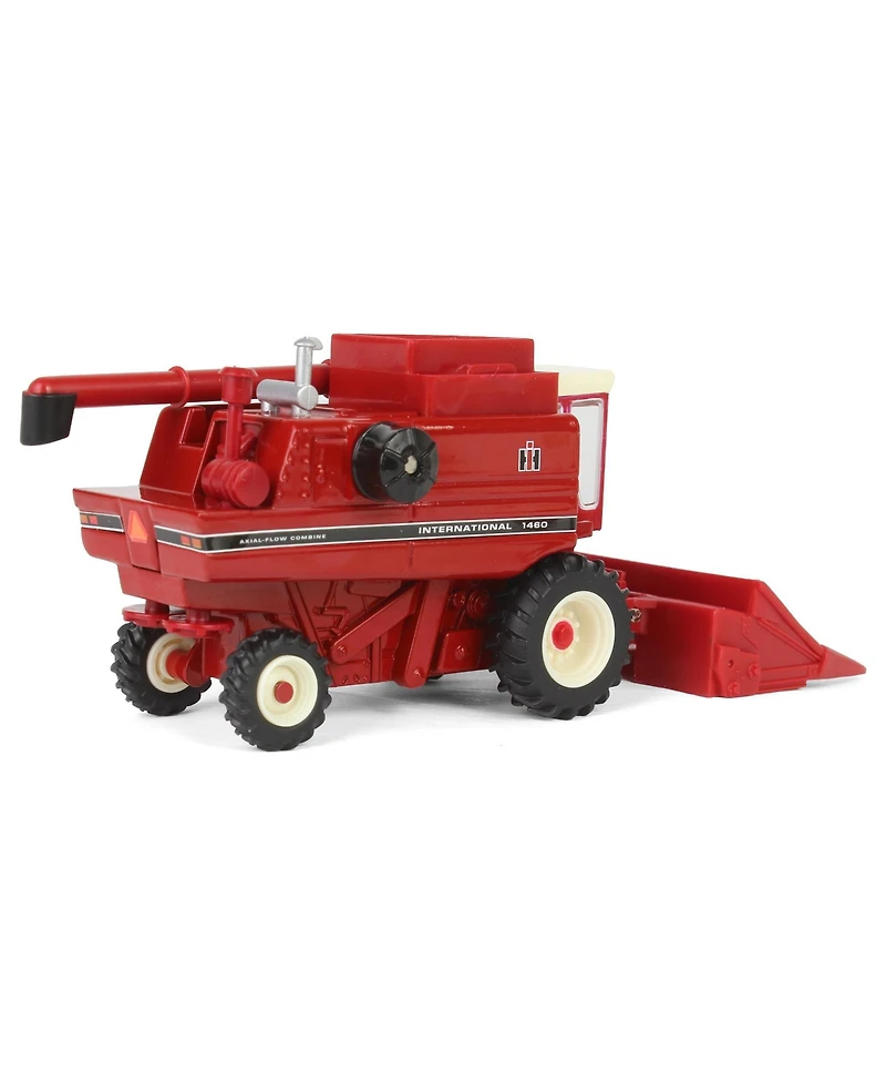 Ertl 1/64 International 1460 Combine w/ Rear Wheel Assist, Corn & Grain Head 44460