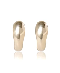 Bcbg Sculpted Gold-Tone Hoop Earrings