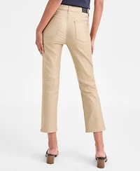 Tommy Hilfiger Women's Foiled Straight-Leg Jeans