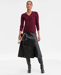 Charter Club 100% Cashmere Women's V-Neck Long-Sleeve Sweater, Macy's Exclusive