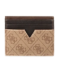 Guess Men's Rfid Quatro G Reversible Magnetic Card Case Wallet