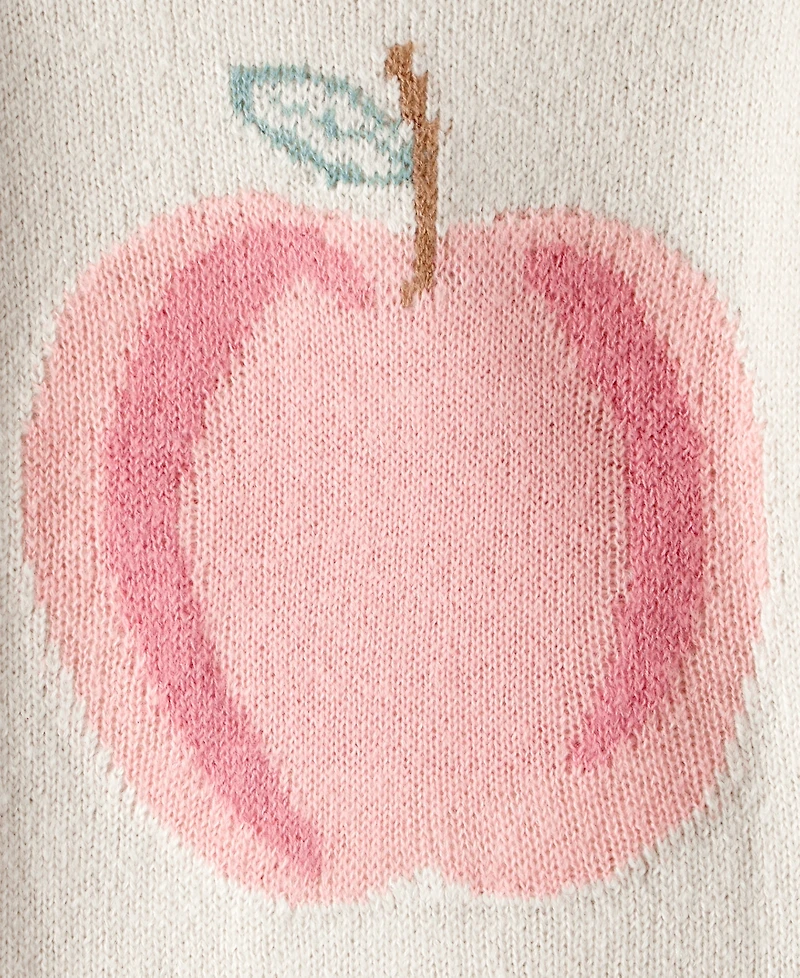 Carter's Toddler Girls Apple Long-Sleeve Sweater