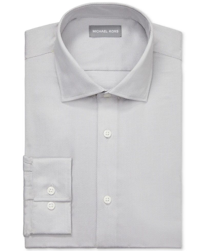 Michael Kors Men's Slim Fit Comfort Stretch Dress Shirt