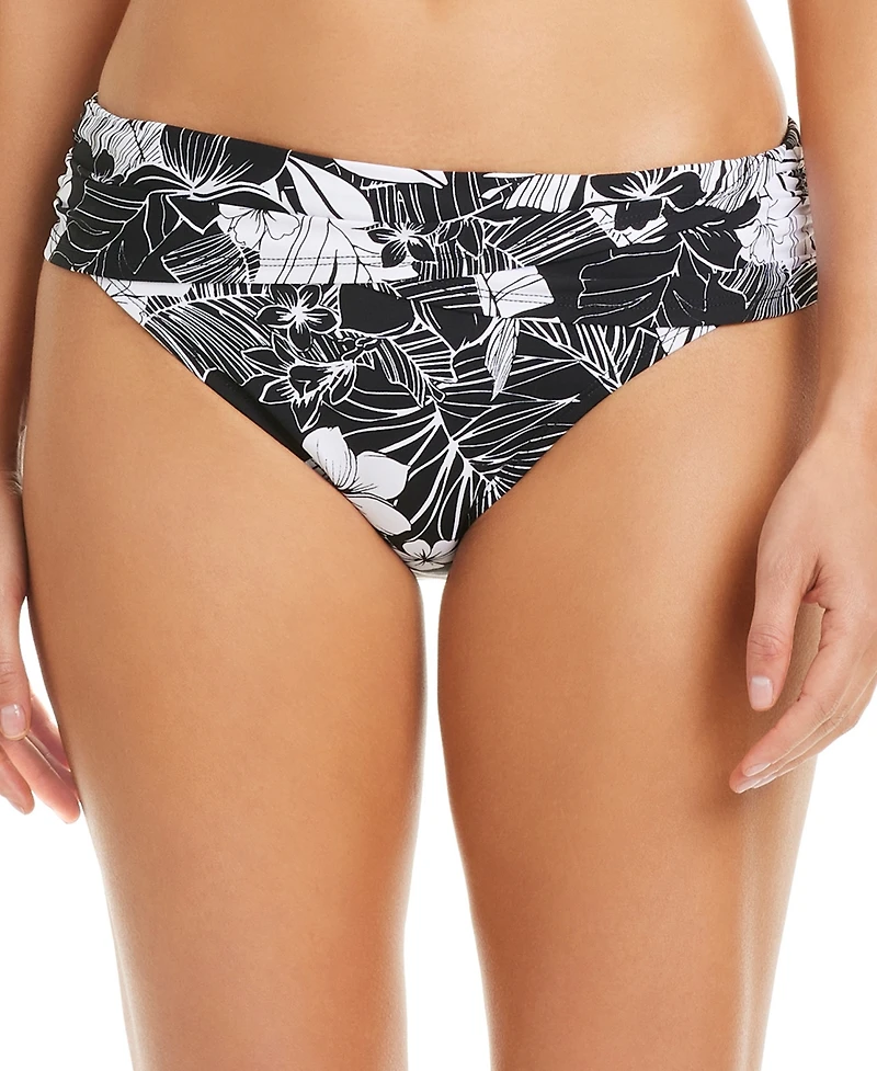 Bleu by Rod Beattie Women's Double Duty Sarong Hipster Bikini Bottoms