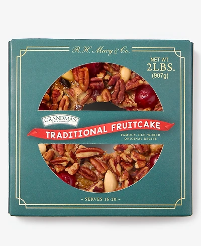 R.h. Macy & Co. Grandma's Original Fruitcake, Created for Macy's
