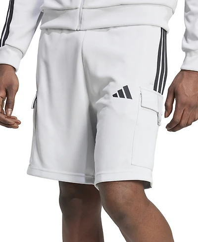 adidas Men's Three-Stripes Tiro 9" Cargo Shorts