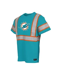 Buffalo Outdoors Men's Aqua Miami Dolphins Safety Heavyweight T-Shirt
