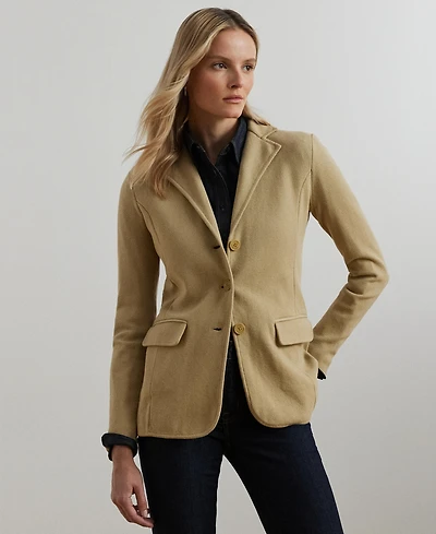 Lauren Ralph Sweater-Knit Blazer