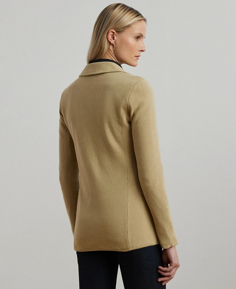 Lauren Ralph Sweater-Knit Blazer