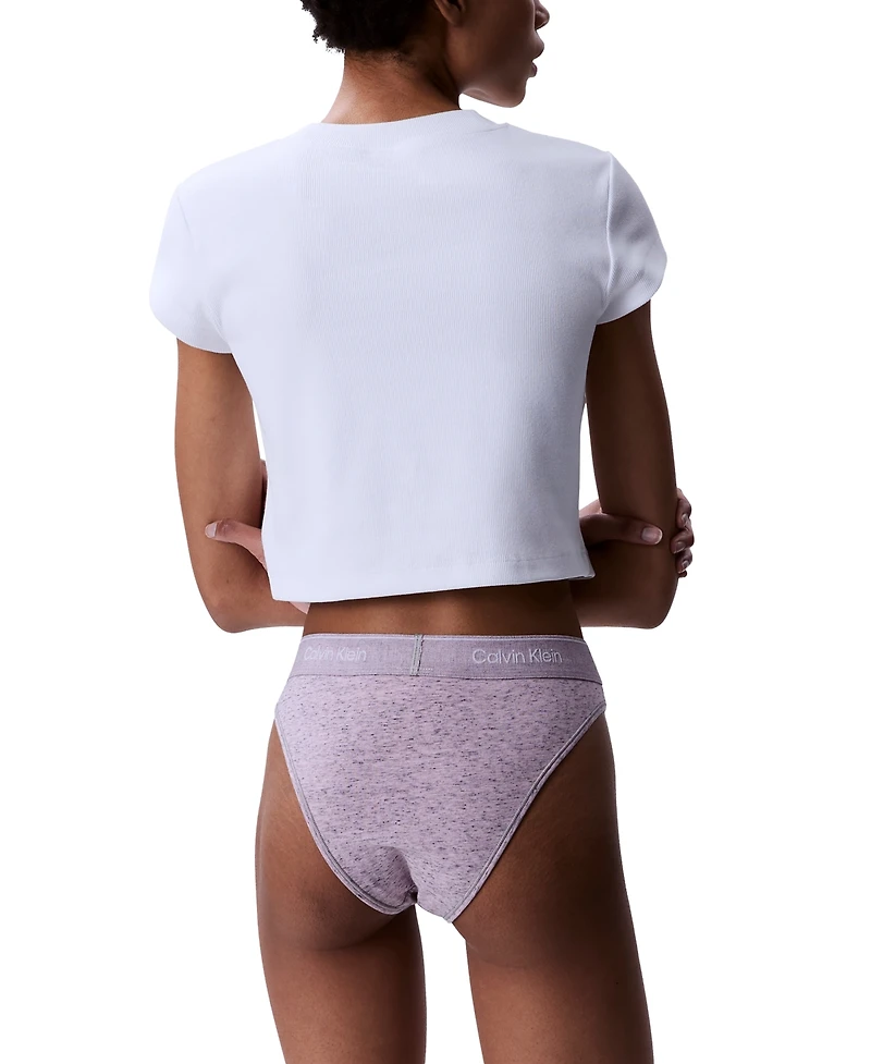 Calvin Klein Women's Icon Cotton Stretch Tanga Underwear QF8333