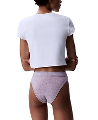 Calvin Klein Women's Icon Cotton Stretch Tanga Underwear QF8333