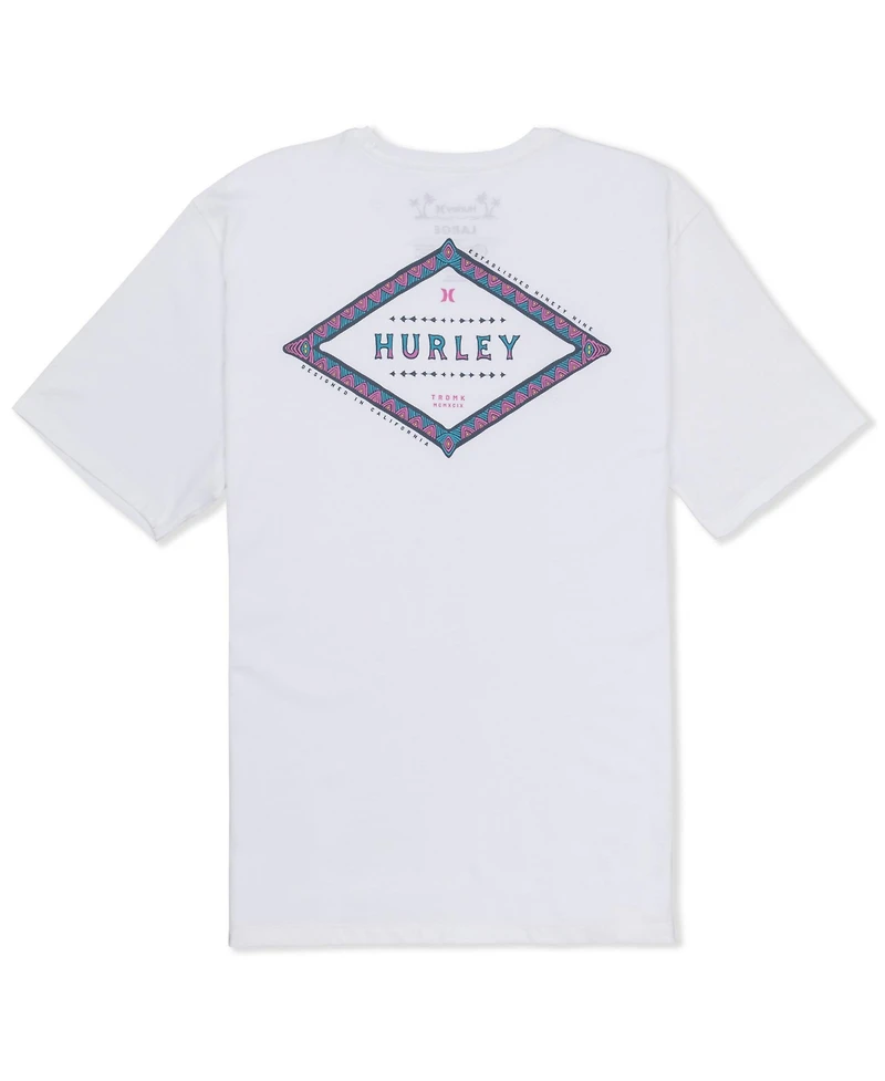 Hurley Men's Hieroglyphics Short Sleeve T-Shirt