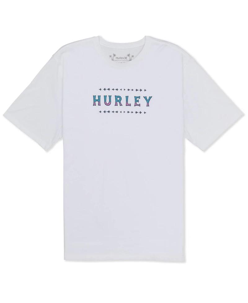 Hurley Men's Hieroglyphics Short Sleeve T-Shirt