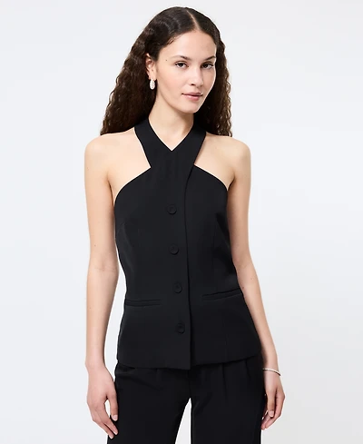 French Connection Women's Harry Crisscross-Neck Vest