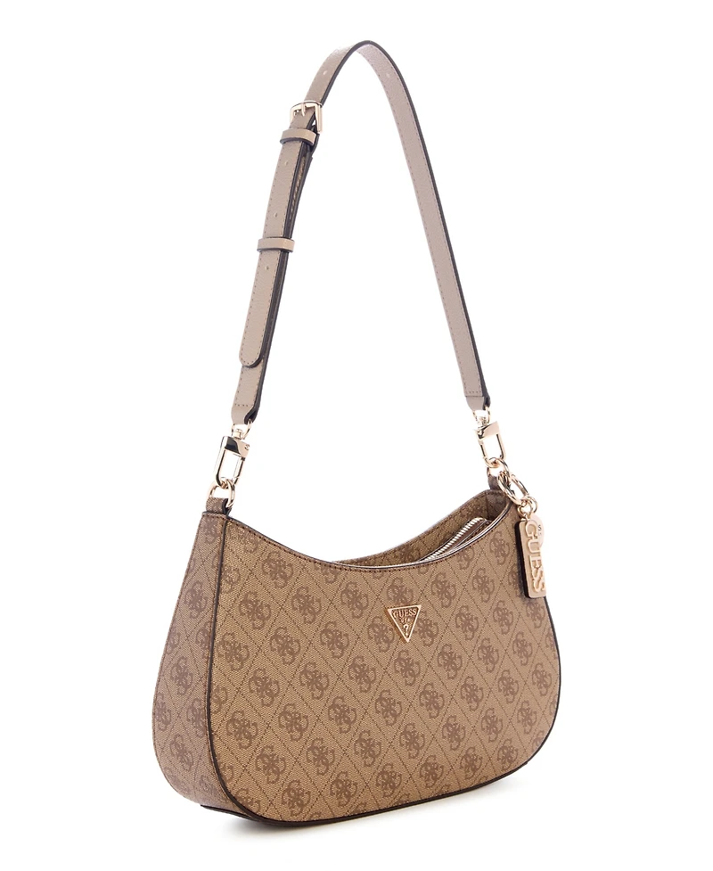 Guess Noelle Small Top-Zip Shoulder Bag