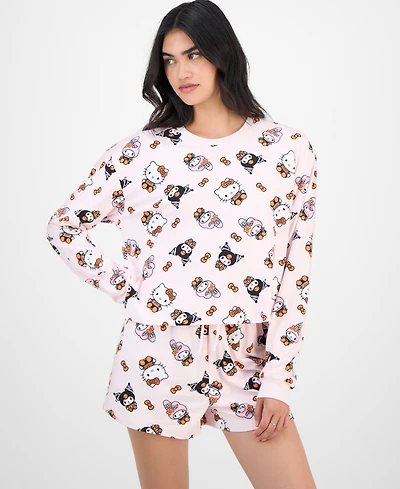 Love Tribe Juniors' My Melody Spooky Cuties Long Sleeve Shirt