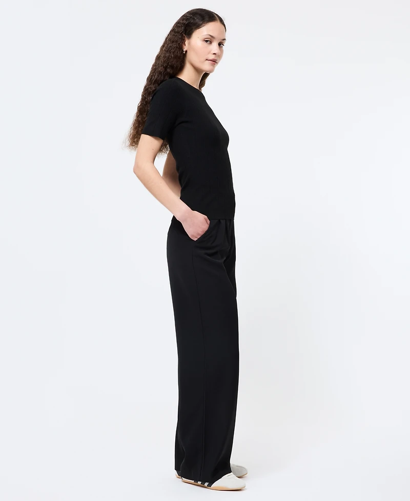 French Connection Women's Marley Ribbed Top