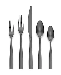 Ornative Kaede 42-Pc. Flatware Set with Wire Caddy, Service for 8