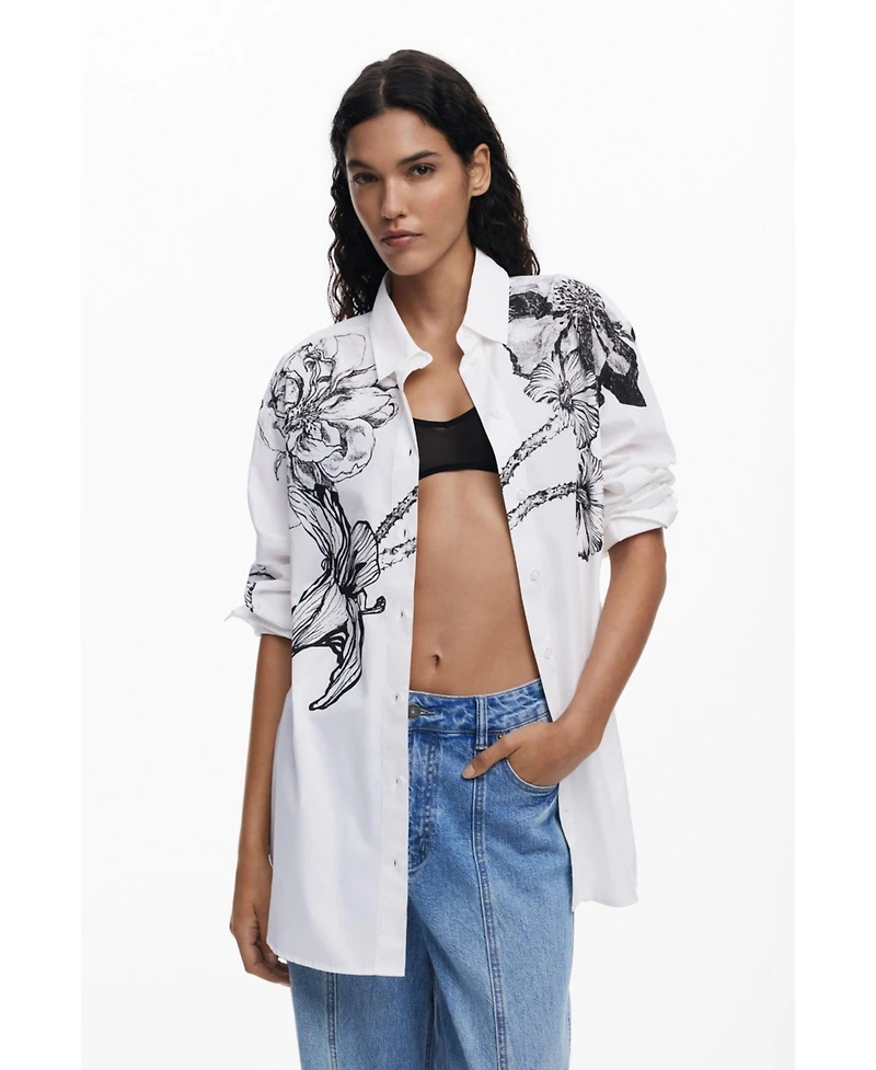 Desigual Women's Shirt designed by Mr. Christian Lacroix