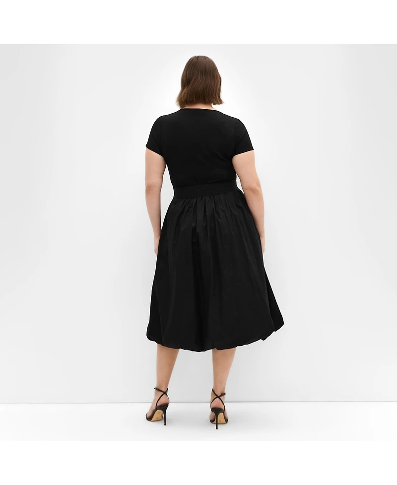 City Chic Women's Plus Paris Love Dress