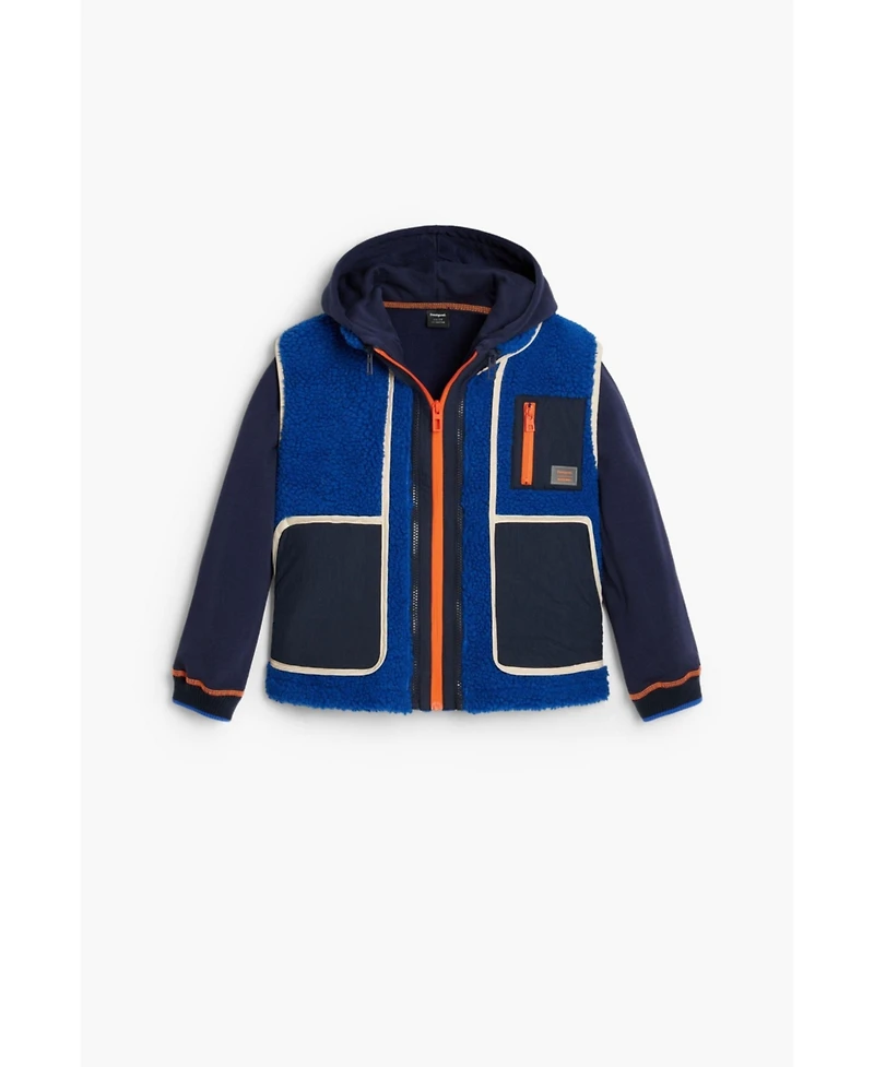 Desigual Boys Boys's Detachable shearling jacket