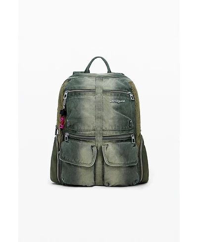 Desigual Women's Large combined denim backpack