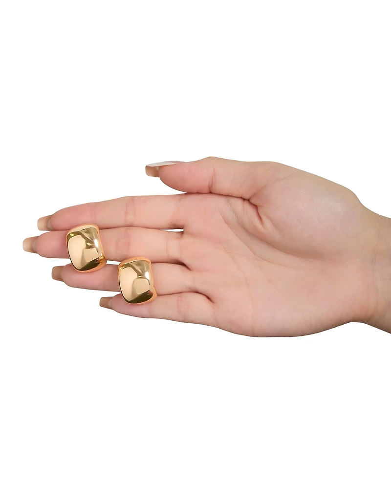 Bcbg Bold Square Clip-On Earrings