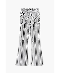 Desigual Women's Elastic pants with distorted stripes