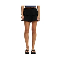 Cotton On Women's Double Pleated Mini Skirt