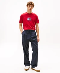 Tommy Hilfiger Men's Linear Flag 1985 Graphic T-Shirt