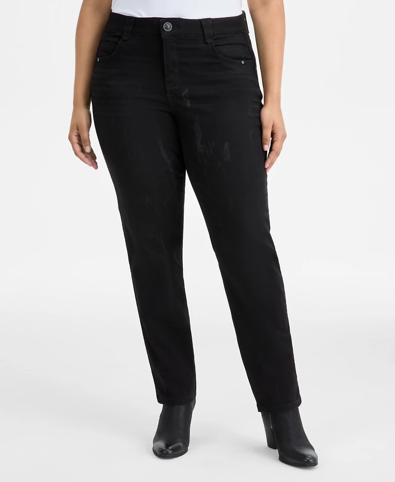 Democracy Plus AbSolution Straight-Leg Jeans