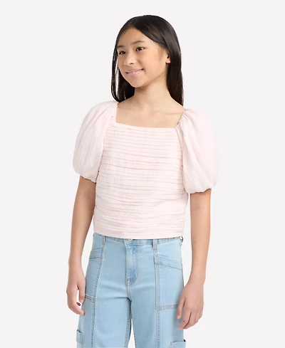 abercrombie kids Girls Emerson Puff Sleeve Top