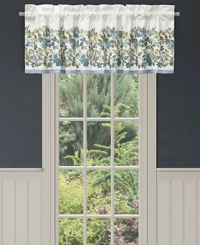 Royal Court Evergreen Window Straight Valance, 17" x 72"