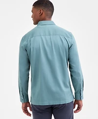 Alfani Men's Owen Regular-Fit Button-Down Shirt