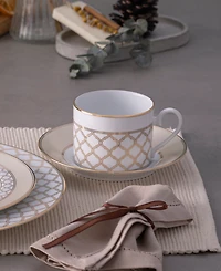 Noritake Eternal Palace Gold Set of 4 Cups, 8-1/2 Oz