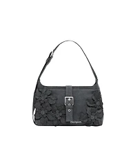 Desigual Women's Medium bag with flower appliques