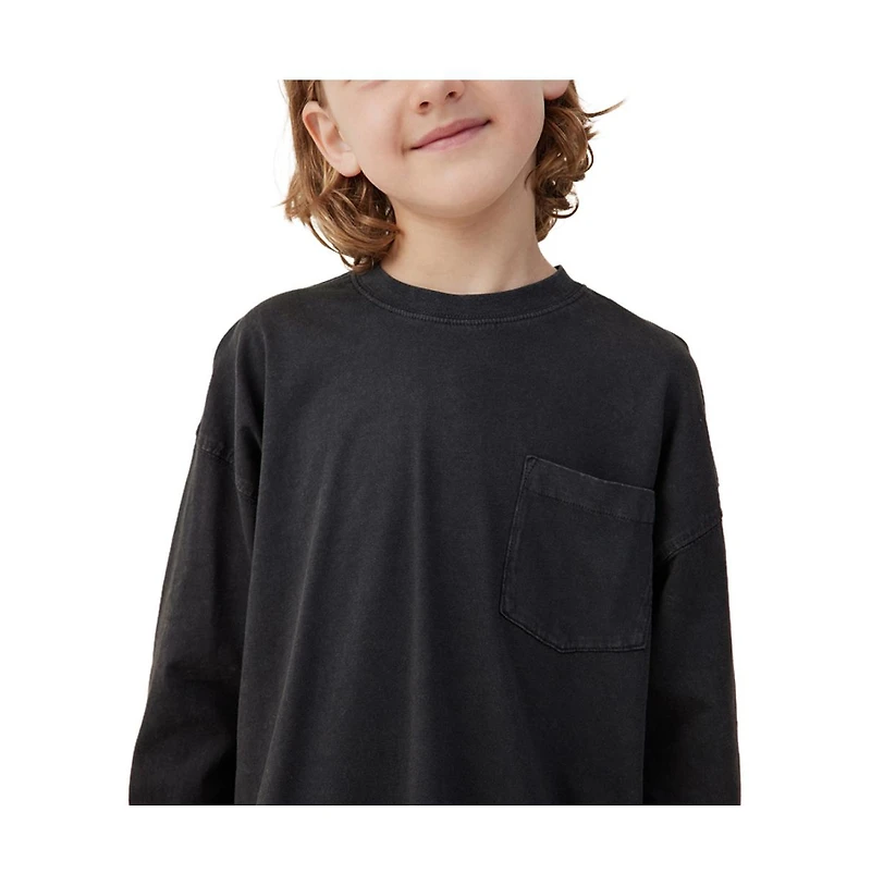 Cotton On Little/Big Boy's The Essential Long Sleeve Tee