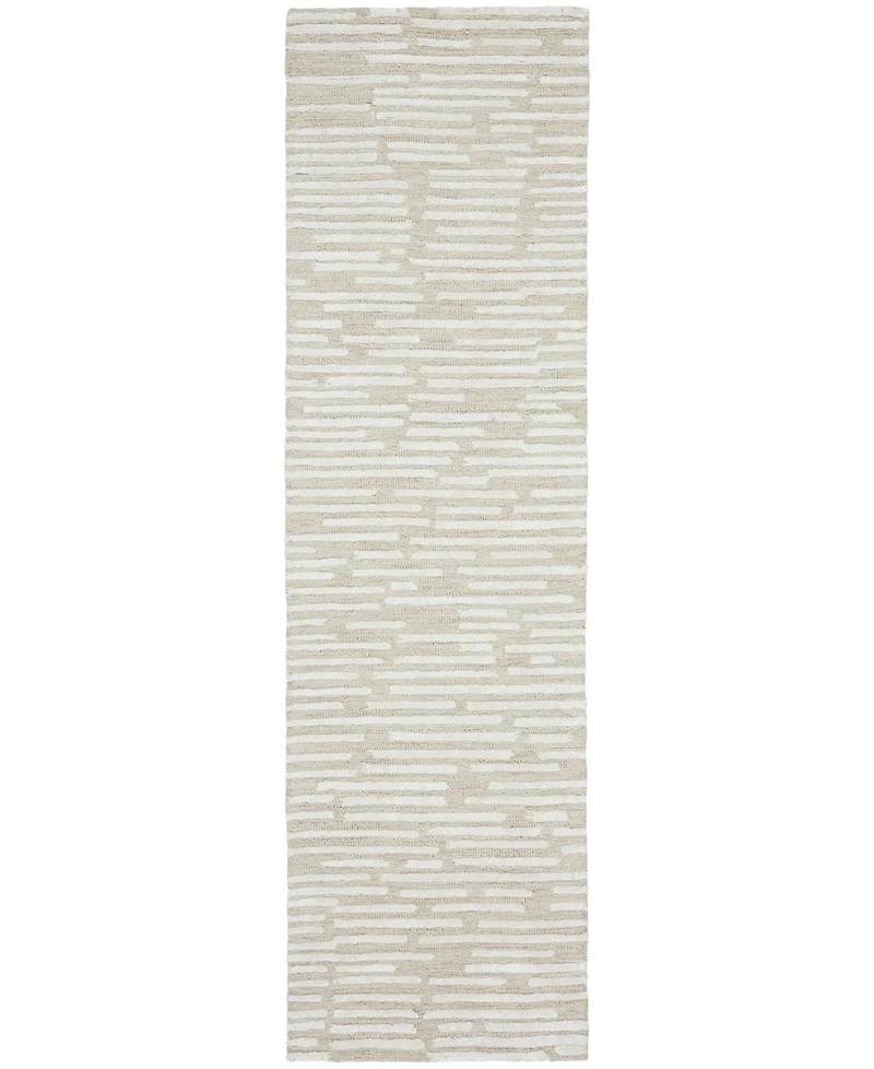 Calvin Klein CK010 Linear LNR01 2'2"x8' Runner Area Rug