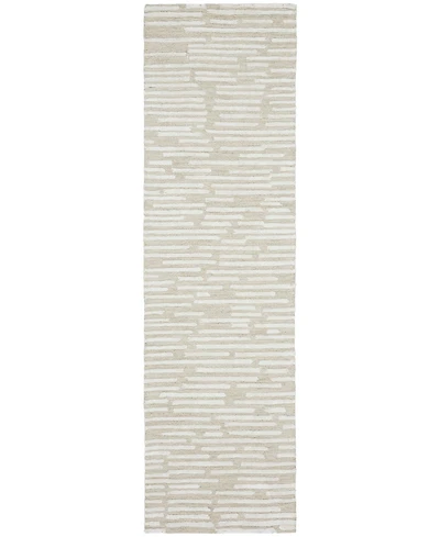Calvin Klein CK010 Linear LNR01 2'2"x8' Runner Area Rug